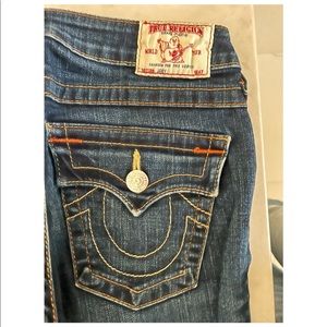 *NEW no tags * True Religion Jeans size 27 low rise flared jeans